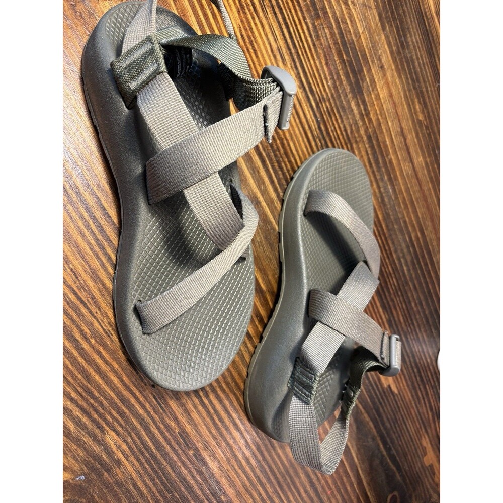 Excellent Condition Chaco Z1 Z/1 Classic Sandal Olive Green Men’s Size 10 - Picture 8 of 10